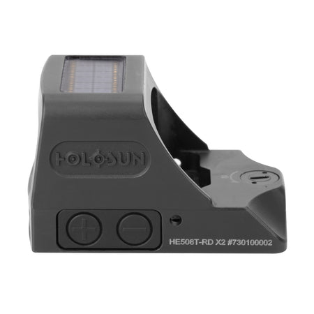 HOLOSUN HE508T-RD X2 LEM - Open Pistol Sight Titanium Miniature Reflex for 508 Pistol Series