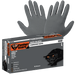 Panther-Guard Heavyweight Nitrile, Powder-Free, Examination-Grade, Steel Gray, 6-Mil, Flock Lined, Textured Fingertips, 9.5-Inch Disposable Gloves Global Glove