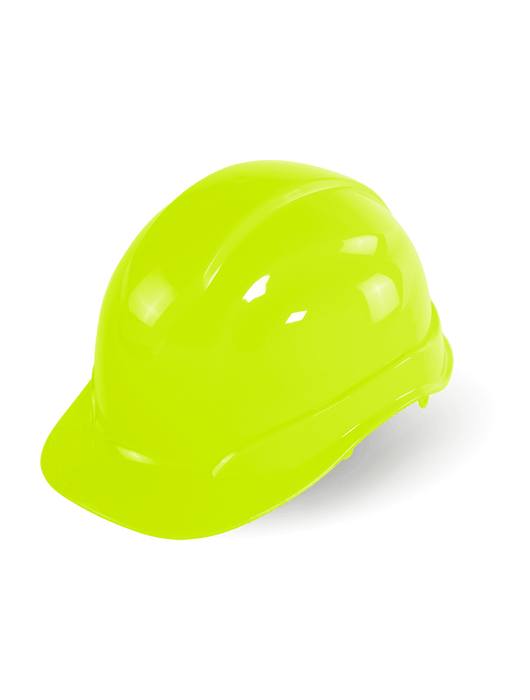 Bullhead Safety Unvented Hard Hat With Six-Point Ratchet Suspension Global Glove