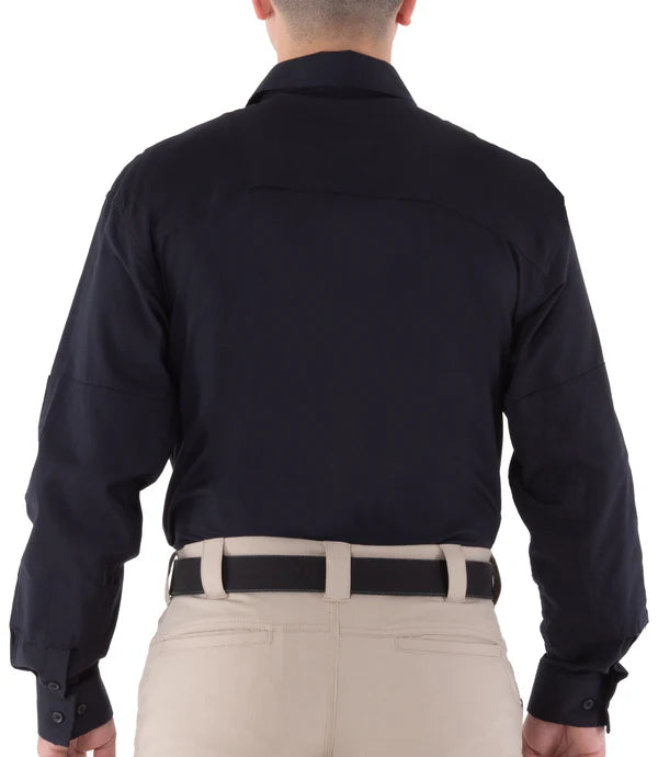 First Tactical-Men's V2 BDU Long Sleeve Shirt Midnight Navy