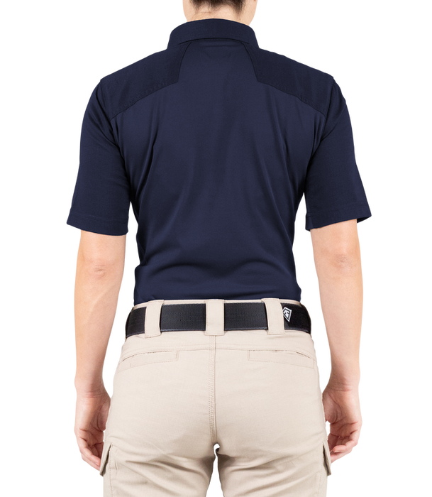 First Tactical- Women's V2 Pro Performance Short Sleeve Polo- Midnight Navy