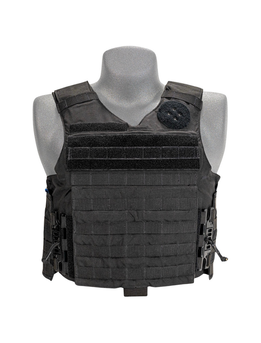 CDCR-Approved Maverick Outer Carrier (Black) Front Side