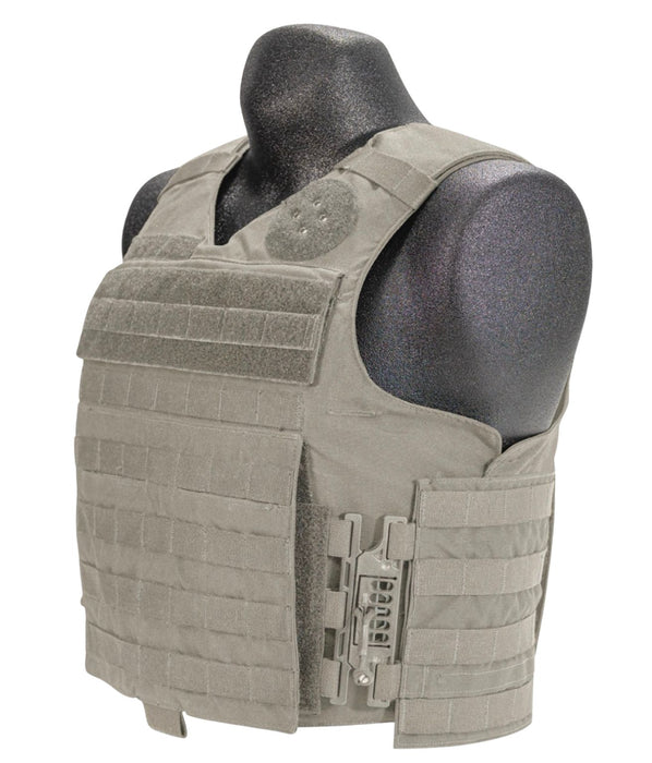 CDCR-Approved Maverick Outer Carrier (Silver Tan) Side Profile