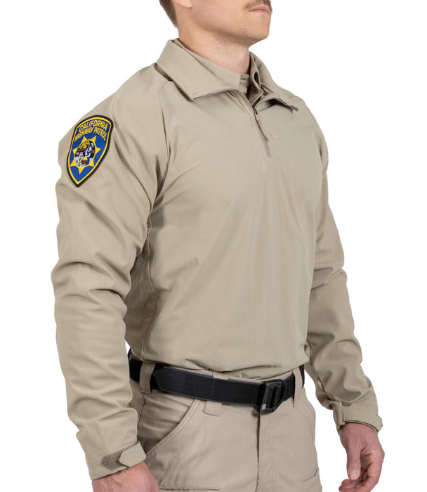 First Tactical Pro Duty Pull Over-Silver/Tan
