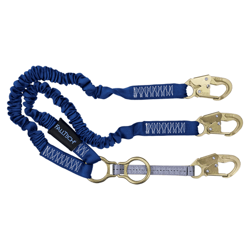 FallTech ElasTech Twin-leg Lanyard 8240Y2D