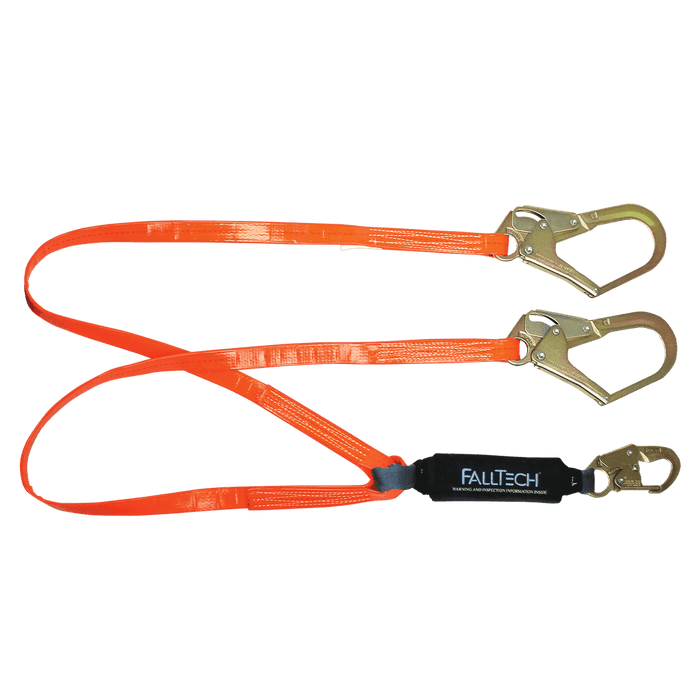 FallTech Viewpack 6' coated Web Y-Leg Lanyard 826073PC