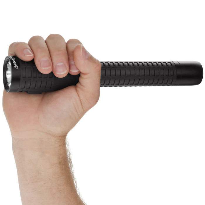 Polymer Duty/Personal-Size Dual-Light Flashlight - Li-Ion - Black