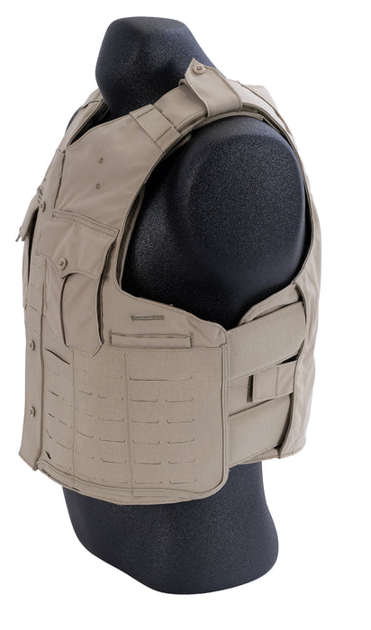 STRUCTURED Silver/Tan LASER CUT CHP Outer Carrier BUNDLE