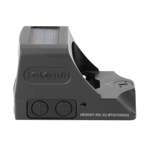 HOLOSUN HE508T-RD X2 LEM - Open Pistol Sight Titanium Miniature Reflex for 508 Pistol Series