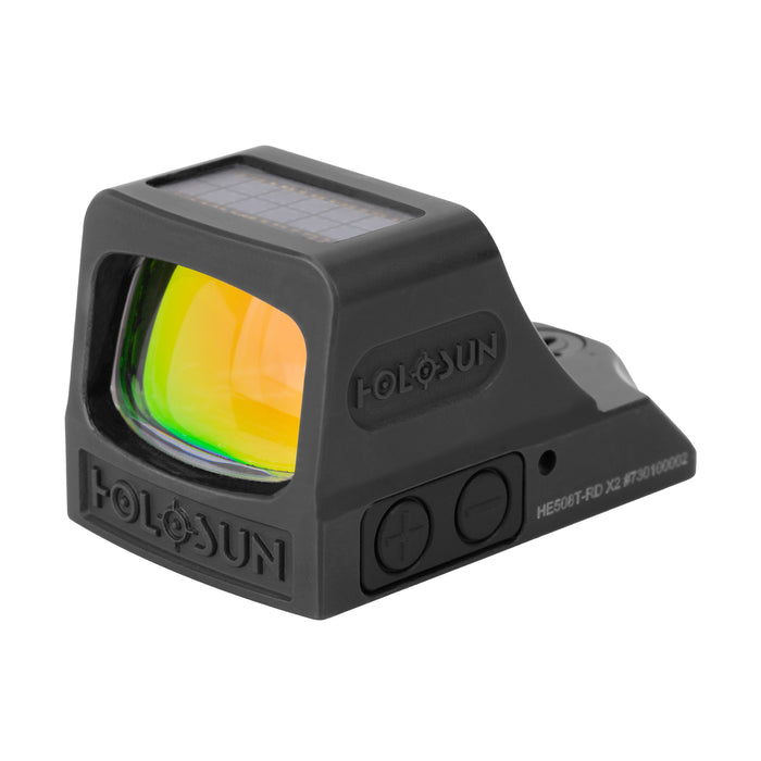 HOLOSUN HE508T-RD X2 LEM - Open Pistol Sight Titanium Miniature Reflex for 508 Pistol Series
