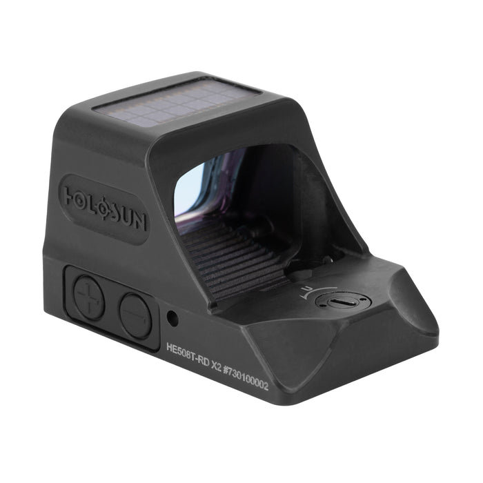 HOLOSUN HE508T-RD X2 LEM - Open Pistol Sight Titanium Miniature Reflex for 508 Pistol Series