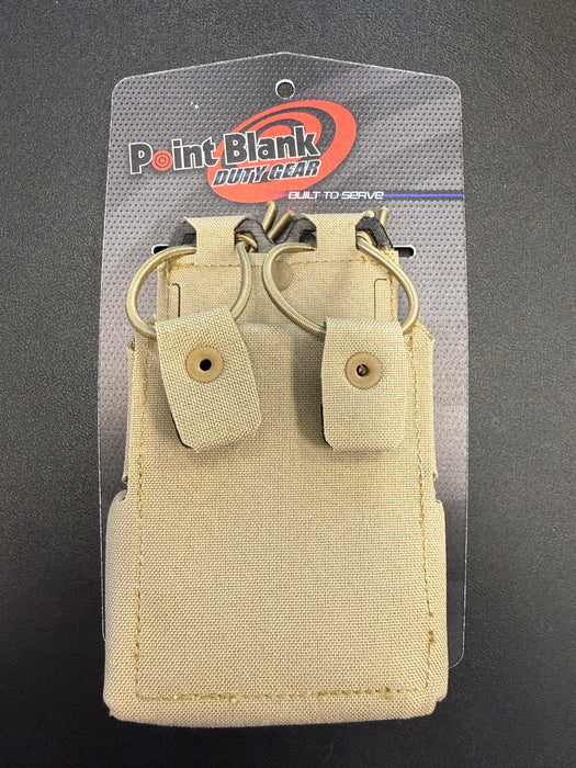 Point Blank Double Bungie Expanding Radio Pouch