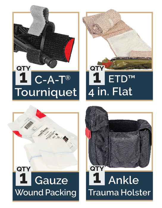 Ankle Trauma Kit with NAR Wound Packing Gauze