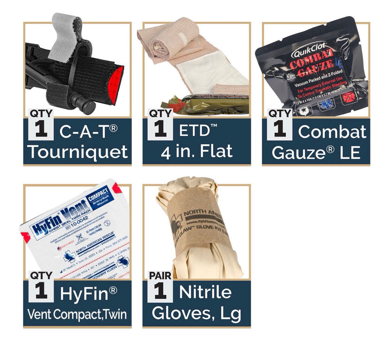 ROO M-FAK Kit - w-Combat Gauze LE