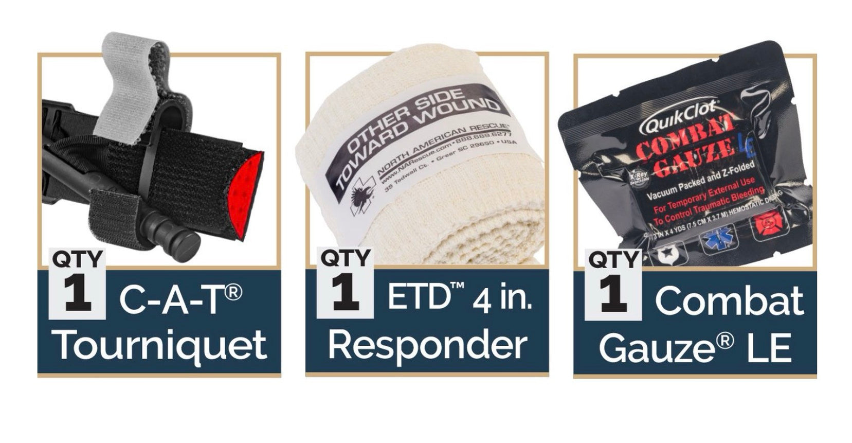 Compact Officer Response Emergency (Core) Kit — Black Box Safety