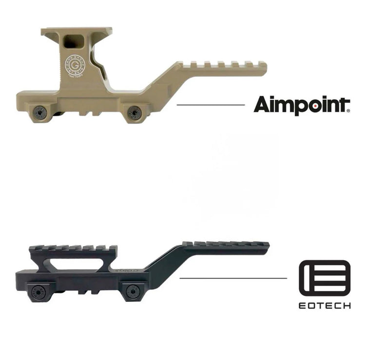 GBRS GROUP HYDRA MOUNT KIT. AIMPOINT mounting pattern. BLACK.