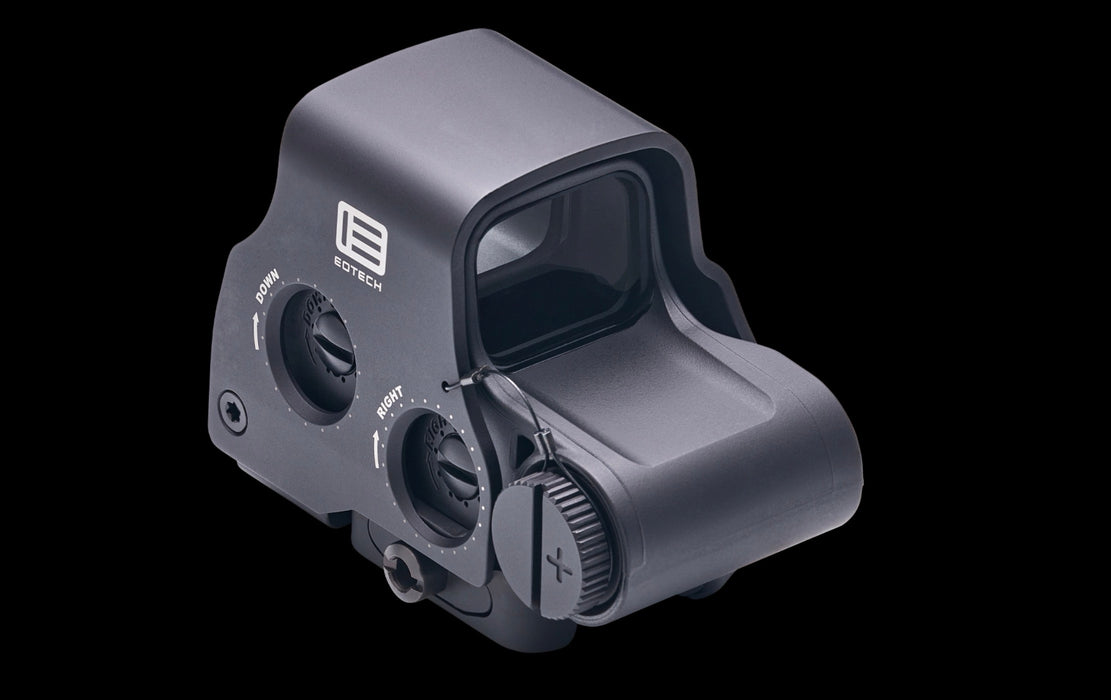 EOTech, XPS2 Holographic Sight, Red 68 MOA Ring with 1-MOA Dot Reticle, Side Button Controls, QD Lever, Black Finish