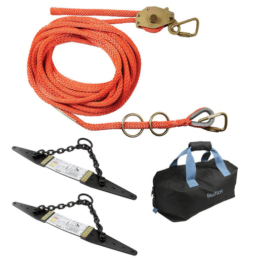 FallTech 2-Person Horizontal Lifeline 7493A502