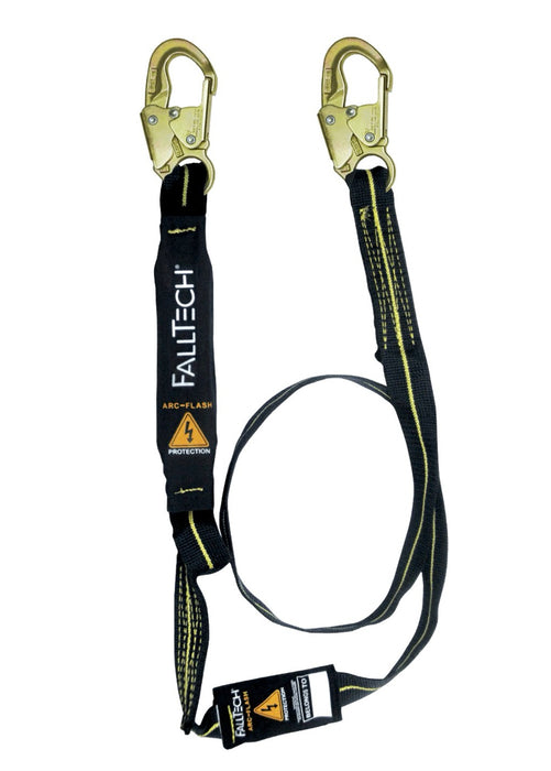 FallTech 6' Arc Flash Energy Absorbing Lanyard 8242YL