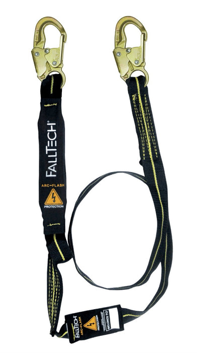 FallTech Arc Flash Energy Absorbing Lanyard Provides superior protection from arc flash events and current flow in electrically charged work environments SKU# 8242AF