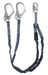 FallTech Twin Leg Shock Absorbing Lanyard 8259Y3