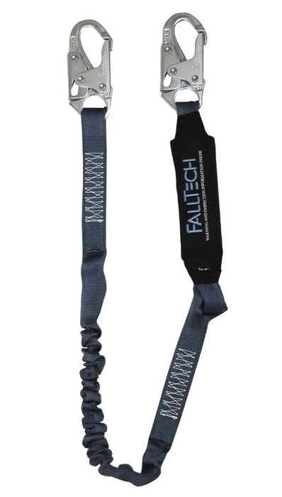 FallTech Viewpack 6' Single Leg Shock Absorbing Lanyard 8256EL