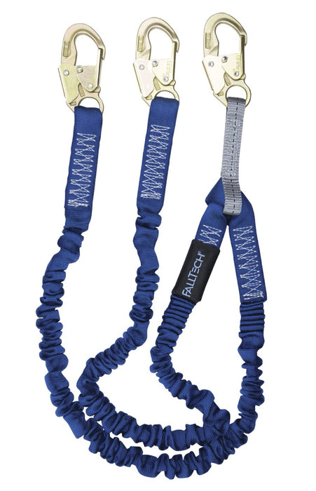 FallTech ElasTech Twin-leg Lanyard 8240Y