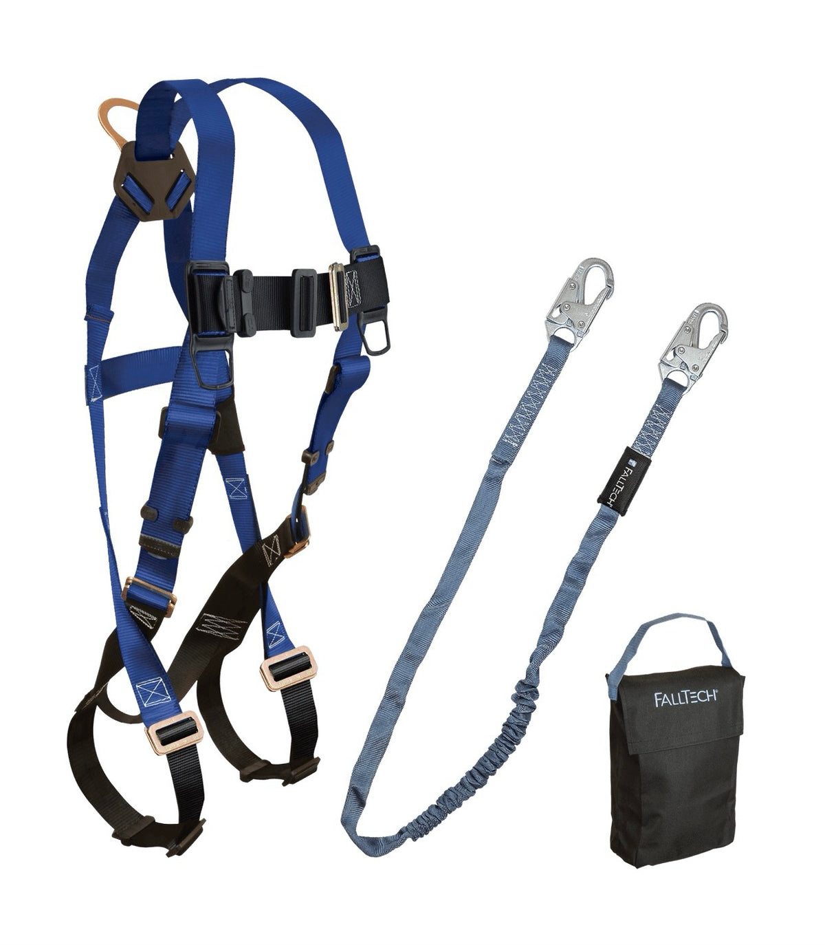 FallTech 9005PS Harness Kit | Black Box Safety