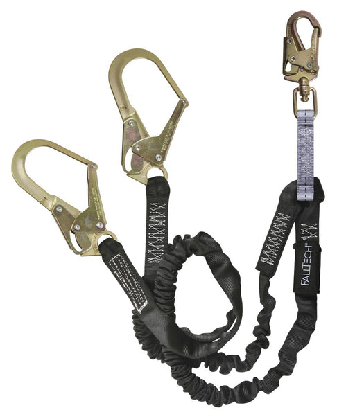 FallTech Heavyweight Y-leg 6' Shock Absorbing Lanyard 8246Y3