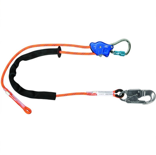 FallTech TowerClimber 16.5' Adjustable Positioning Lanyard 8165D65