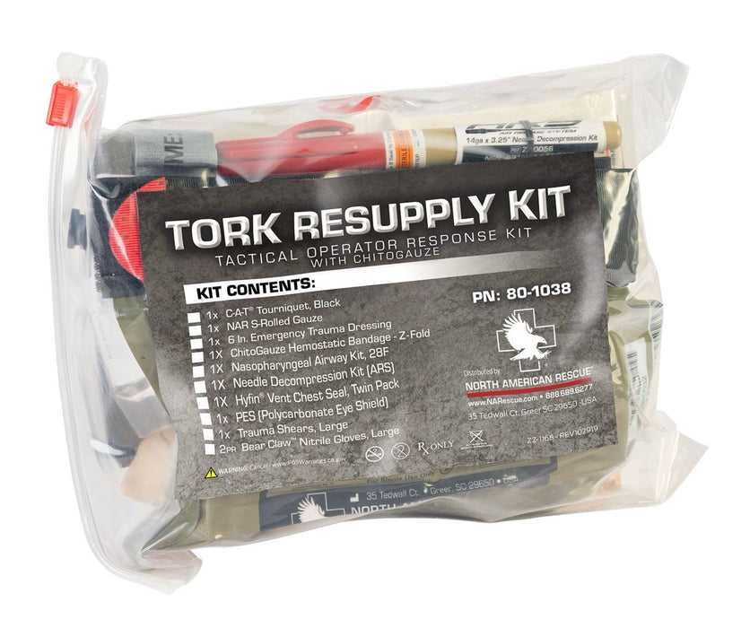 Tork Resupply Kit - Advanced with Combat Gauze