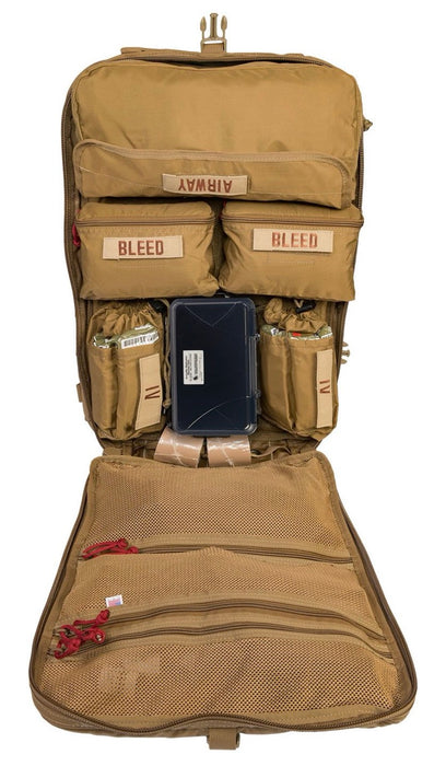 NAR-4 Aid Kit w/ Combat Gauze - Coyote