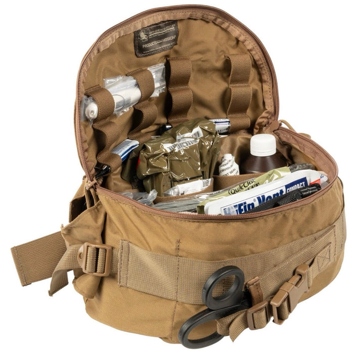 K-9 Tactical Field Kit - w/ Combat Gauze - Coyote