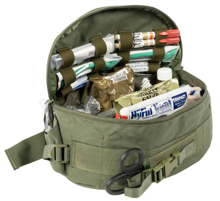 K-9 Tactical Field Kit - Advanced w/ Combat Gauze - OD Green