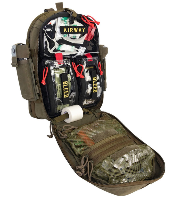K9 Mini Medic Kit - Advanced w/ Combat Gauze - Ranger Green