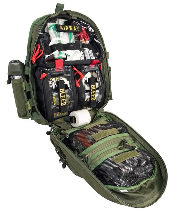 K9 Mini Medic Kit - Advanced w/ Celox Gauze - OD Green