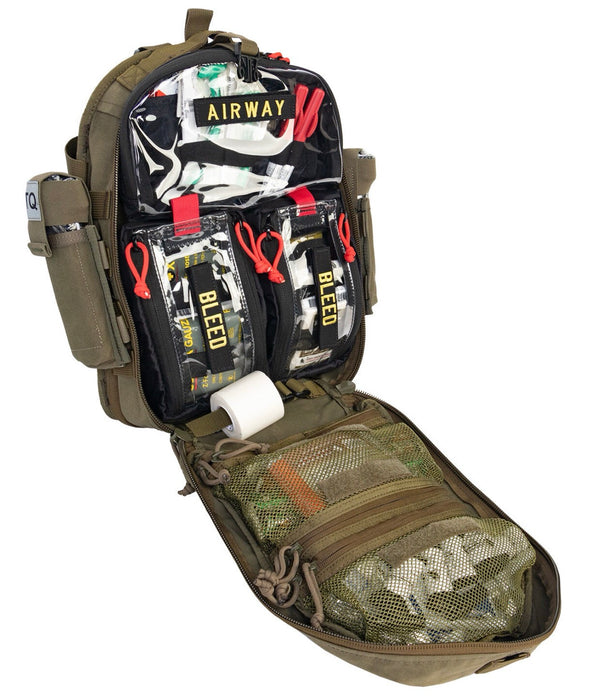 K9 Mini Medic Kit - Advanced w/ Celox Gauze - Ranger Green