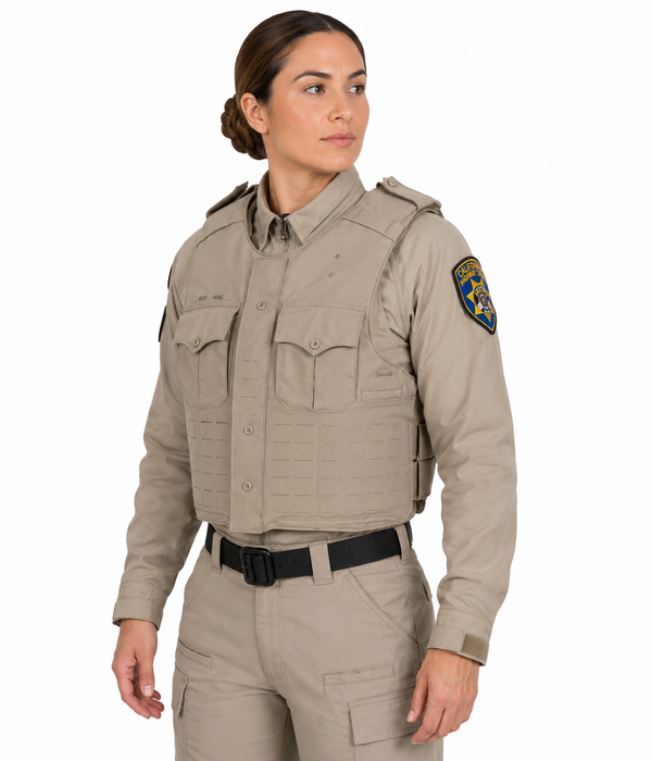 STRUCTURED Silver/Tan LASER CUT CHP Outer Carrier BUNDLE