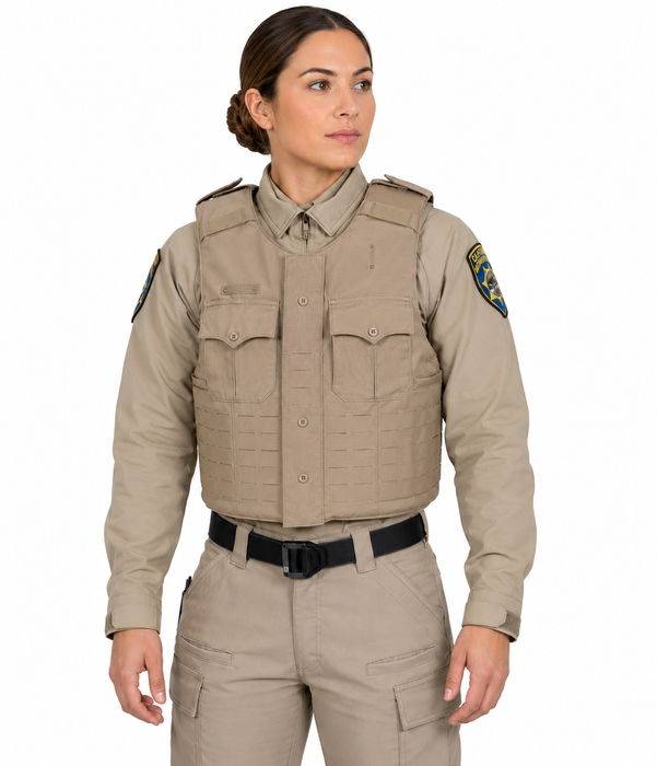 TRUFIT Silver/Tan LASER CUT CHP Outer Carrier BUNDLE