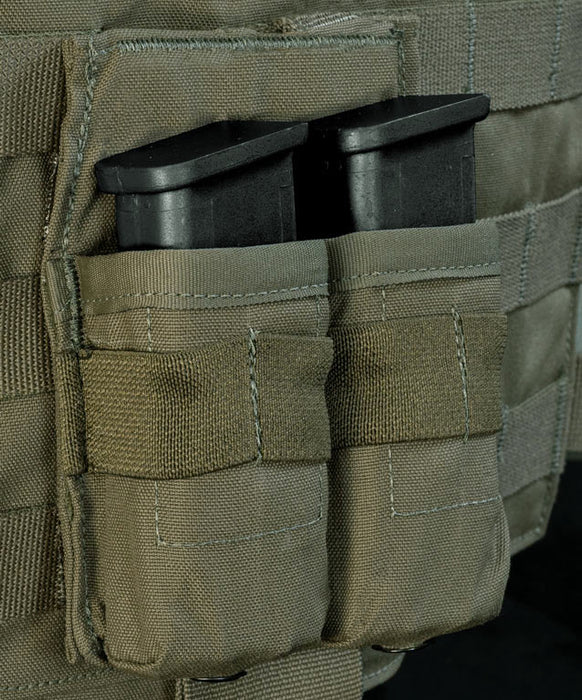 Point Blank MRS No Flap Double Rifle Pistol Mag Pouch