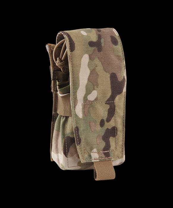 Box Mag Pouch Tiered Rifle Mag Pouch Tuck Strap (Hook/Loop Flap) — Black Box Safety