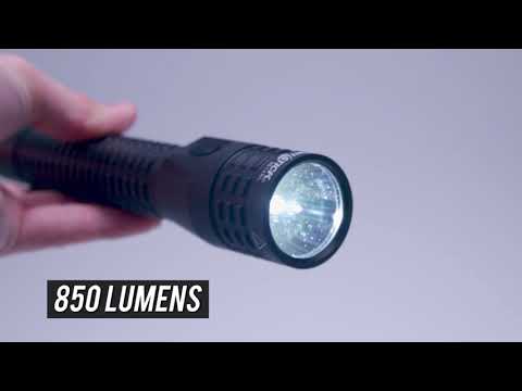 Metal Duty/Personal-Size Flashlight - Li-Ion - Black