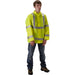 NASCO WorkLite HiVis 80 Series Rain Jacket 80JFY455