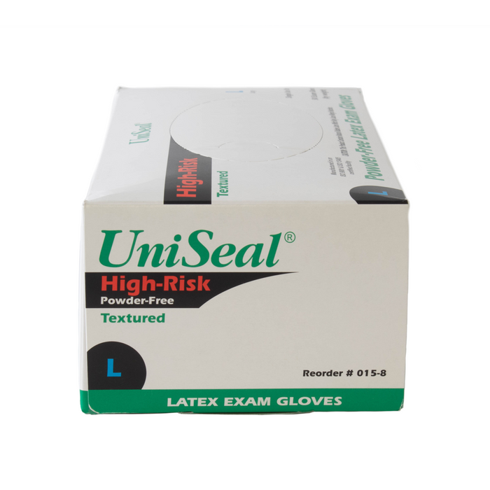 Uniseal High-risk Latex Exam Gloves 015 Uniseal