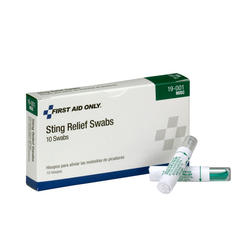 First Aid Only Sting Relief Swabs
