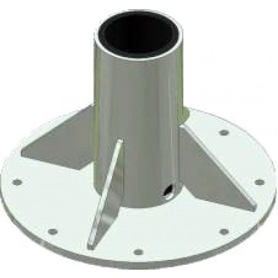 Tuff Built Floor Mount Base (Stainless sandblasted) SKU# 30030 — Black ...