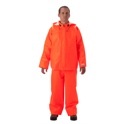 NASCO Rainwear Sentinel Detachable Hood H4000FO Black Box Safety