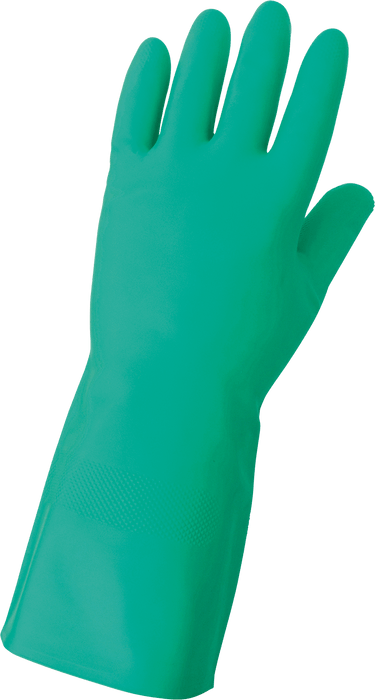 Global Glove Unlined 12-Mil Green Nitrile Unsupported Gloves 515 Global Glove