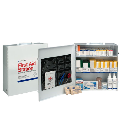 First Aid Only 3 Shelf First Aid Metal Cabinet 6155 First Aid Only