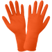 Panther-Guard Heavyweight Nitrile, Powder-Free, Examination-Grade, High-Visibility Orange, 6-Mil, Textured Fingertips, Aloe-Coated Interior, 11-Inch Disposable Gloves Global Glove